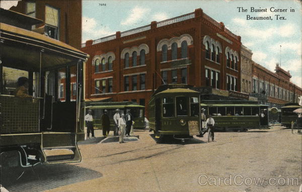 Street Scene Beaumont Texas