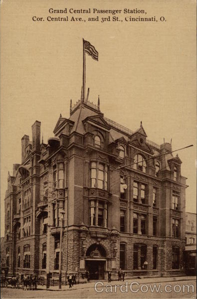 Grand Central Passenger Station Cincinnati Ohio