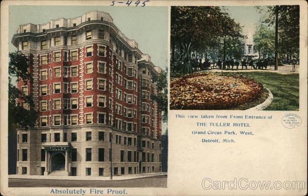 The Tuller Hotel Detroit Michigan