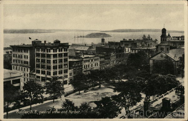 View of Halifax With Harbor NS Canada Nova Scotia