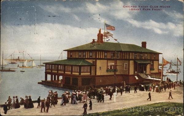 Chicago Yacht Club House (Grant Park Front) Illinois