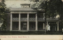 Eastern Star Masonic Home Postcard