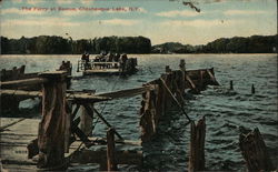 The Ferry at Bemus Postcard