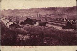 Greer Tin Mills New Castle, PA Postcard Postcard Postcard