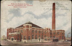 Roseland Pumping Station Chicago, IL Postcard Postcard Postcard