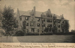 Rockefeller Hall at Mt Holyoke College Postcard