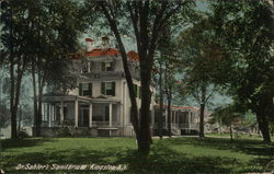 Dr Sahler's Sanitarium Kingston, NY Postcard Postcard Postcard