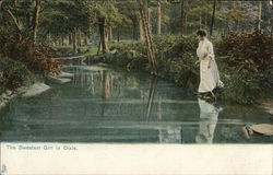 The Sweetest GirlIn Dixie - R. Tuck "Atlanta, Ga" Oilette Series Women Postcard Postcard Postcard