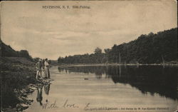 Still Fishing Neversink, NY Postcard Postcard Postcard