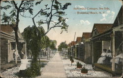 Hollywood Cottages, Sea Side Rockaway Beach, NY Postcard Postcard Postcard