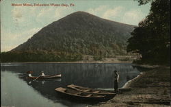 Mount Minai, Delaware Water Gap Postcard