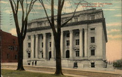 Schenectady County Court House New York Postcard Postcard Postcard