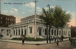 Post Office Schenectady, NY Postcard Postcard Postcard