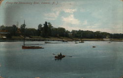 Along the Shrewsbury River Postcard