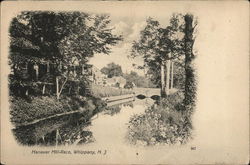 Hanover Mill Race Whippany, NJ Postcard Postcard Postcard