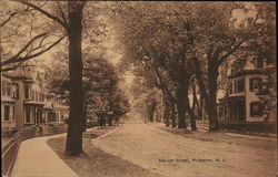 View of Mercer Street Princeton, NJ Postcard Postcard Postcard