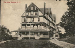 View of The Ontio Unadilla, NY Postcard Postcard Postcard