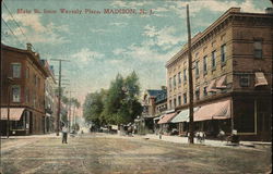Main Street From Waverly Place Postcard