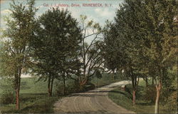 Colonel J. J. Astor's Residence - Drive Rhinebeck, NY Postcard Postcard Postcard