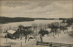 Winter Scene Postcard