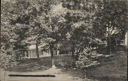 Summer Cottage At Bluff Lake Postcard