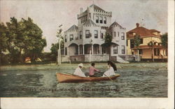 Dr. Sol E. Stoney's Cottage Winona Lake, IN Postcard Postcard Postcard