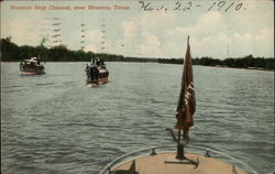 Houston Ship Channel Postcard