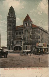 Bexar County Court House Postcard