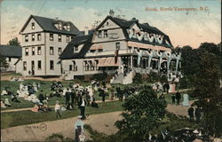 View of Hotel North Vancouver, BC Canada British Columbia Postcard Postcard Postcard