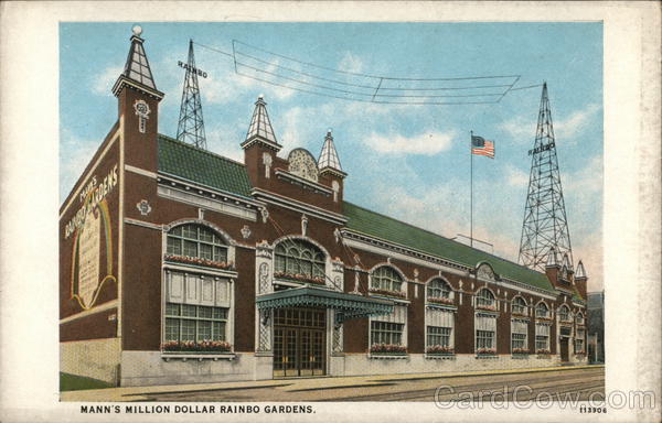 Mann's Million Dollar Rainbo Gardens Chicago Illinois