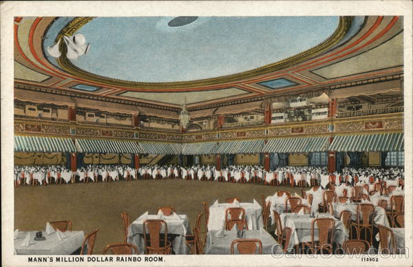 Mann's Million Dollar Rainbo Room Chicago Illinois