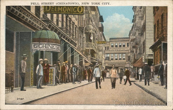 Pell Street (Chinatown) New York