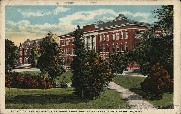 Biological Laboratory and Students Building, Smith College Northampton Massachusetts