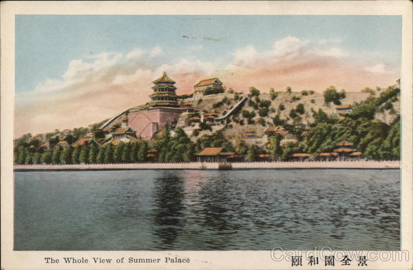 The Whole View of Summer Palace Beijing China