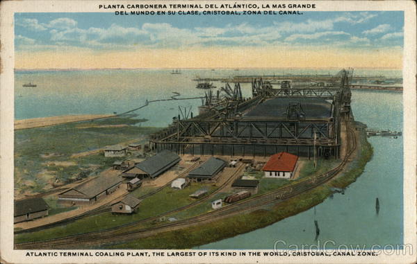 Atlantic Terminal Coaling Plant Cristobal Panama