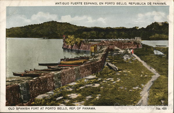 Old Spanish Fort Porto Bello Panama