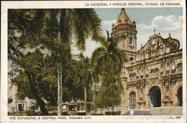 The Cathedral & Central Park Panama City
