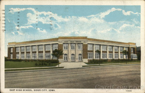 East High School Sioux City Iowa