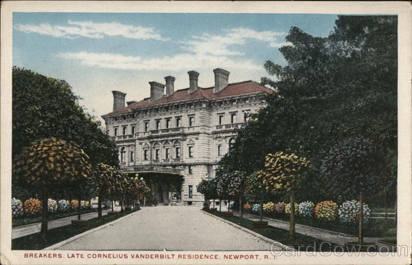 Breakers, Late Cornelius Vanderbilt Residence Newport Rhode Island