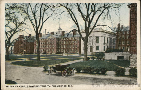 Brown University - Middle Campus Providence Rhode Island