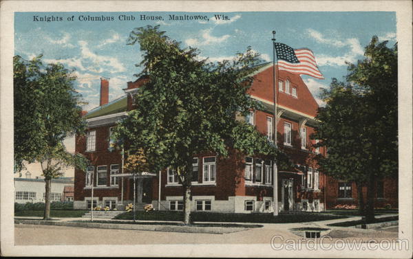Knights of Columbus Club Home Manitowoc Wisconsin
