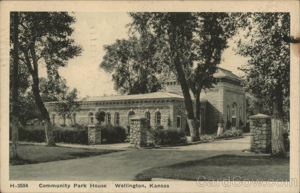 Community Park House Wellington Kansas