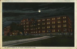 St. Mary's Hospital at Night St. Mary's Hospital at Night