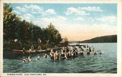 Summer Sport, Lake Taneycomo Forsyth, MO Postcard Postcard Postcard