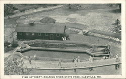 Fish Hatchery, Roaring River State Park Cassville, MO Postcard Postcard Postcard