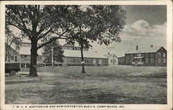 YMCA Auditorium and Administration Buildings Postcard