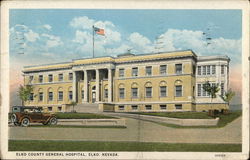 Elko County General Hospital Nevada Postcard Postcard Postcard