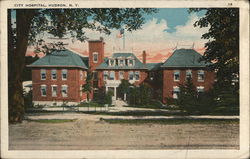 City Hospital Hudson, NY Postcard Postcard Postcard