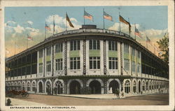 Entrance to Forbes Field Pittsburgh, PA Postcard Postcard Postcard