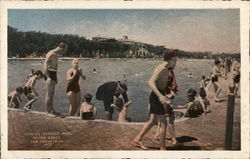 World's Largest Pool at the Beach San Francisco, CA Postcard Postcard Postcard